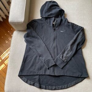 Nike Advance 15 Black Jacket w/ Mesh Sleeves